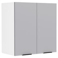 VÄGGSKÅP 60/60/31 cm  i antracit, vit  - vit/svart, Trend, trämaterial/plast (60/60/31cm) - MID.YOU