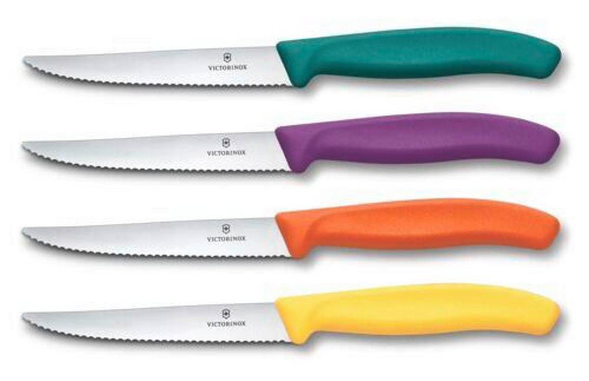 MESSERBLOCK 4-teilig  - Multicolor, Basics, Kunststoff - Victorinox