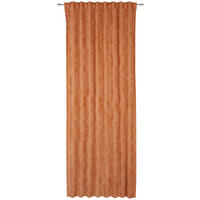 HOTOVÝ ZÁVĚS, neprůsvitné, 135/245 cm - terracotta, Basics, textil (135/245cm) - Esposa