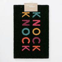 FUßMATTE   Blau, Gelb, Schwarz, Hellrosa  - Blau/Hellrosa, Basics, Kunststoff/Textil (60/40/1,5cm) - Boltze Home