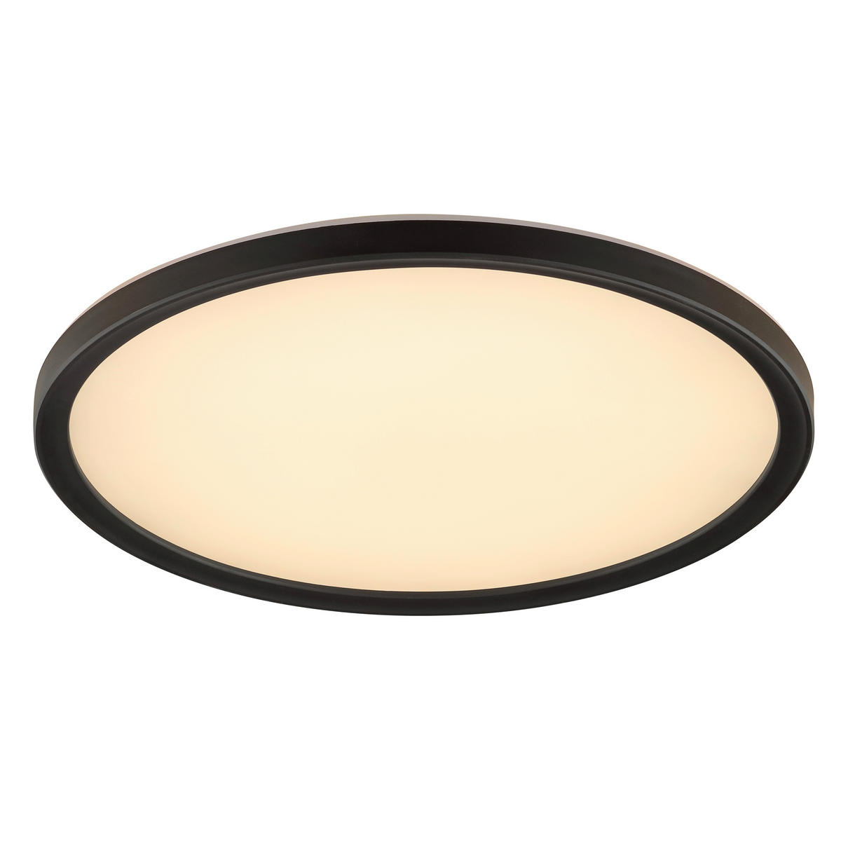 LED SVJETILJKA STROPNA  - bijela/crna, Basics, plastika (29,3/2,9/29,3cm)
