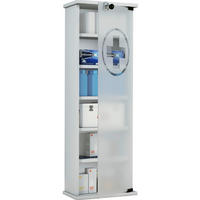 MEDIZINSCHRANK 31/92/18 cm  - Weiß, Basics, Glas/Holzwerkstoff (31/92/18cm) - MID.YOU