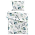 BETTWÄSCHE VERBA Satin 160/210 cm  - Blau/Grau, KONVENTIONELL, Textil (160/210cm) - Esposa