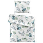 BETTWÄSCHE VERBA Satin 160/210 cm  - Blau/Grau, KONVENTIONELL, Textil (160/210cm) - Esposa