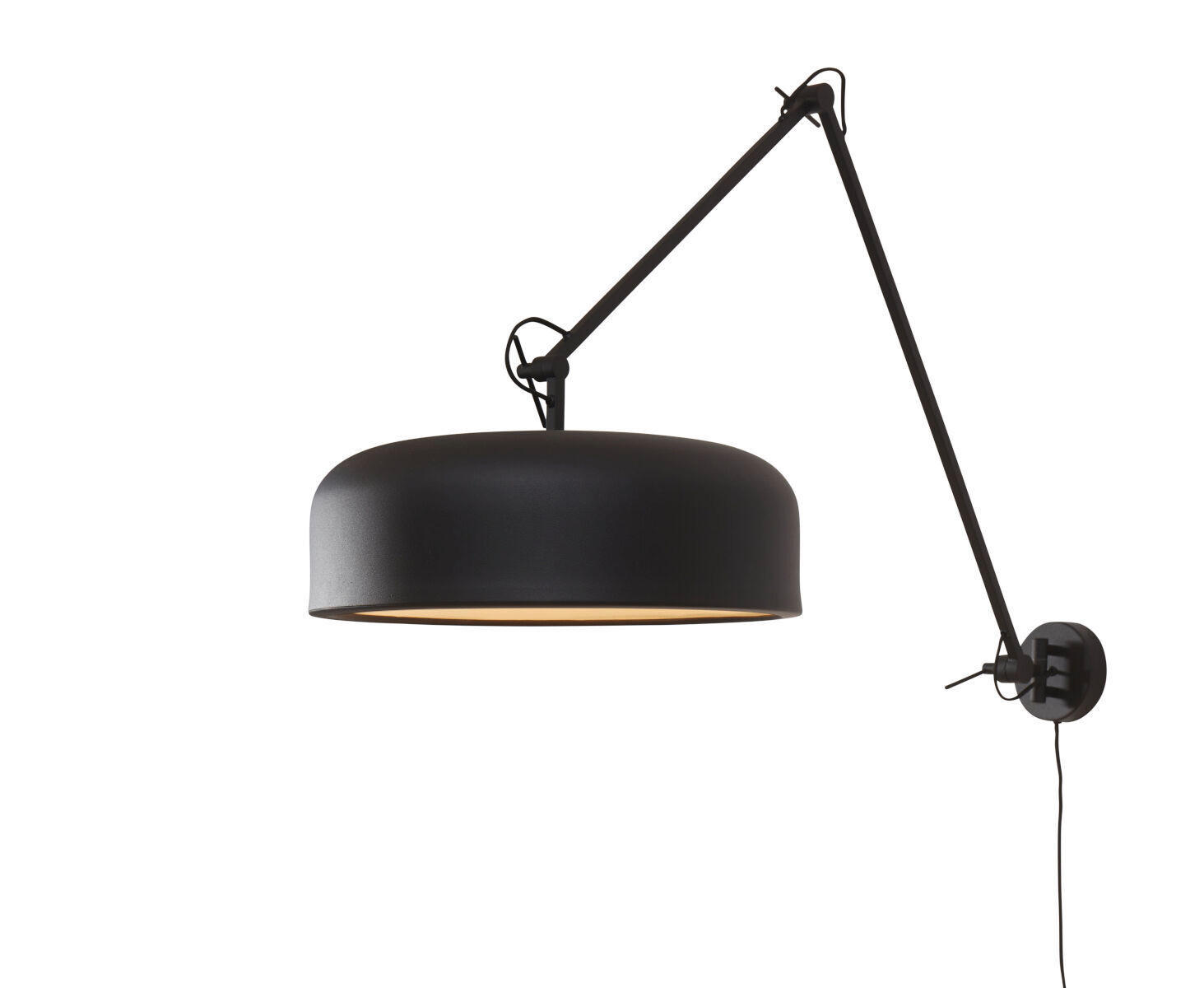 WANDLEUCHTE it's about RoMi 115/49/26 cm   - Schwarz, Trend, Metall (115/49/26cm) - It's about Romi