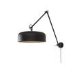 VÄGGLAMPA it's about RoMi 115/49/26 cm   - svart, Trend, metall (115/49/26cm) - It's about Romi