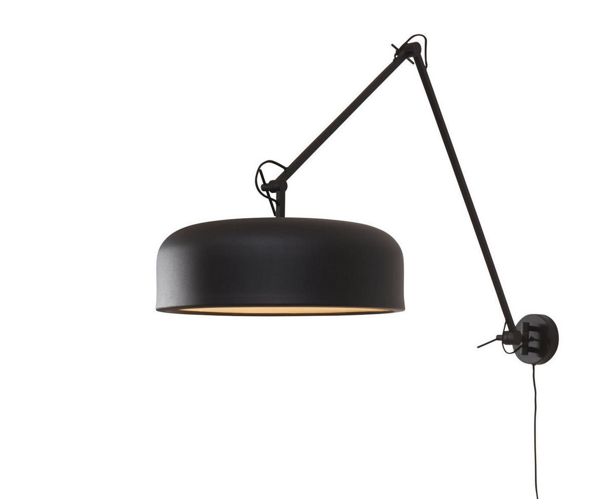 WANDLEUCHTE it's about RoMi 115/49/26 cm   - Schwarz, Trend, Metall (115/49/26cm) - It's about Romi