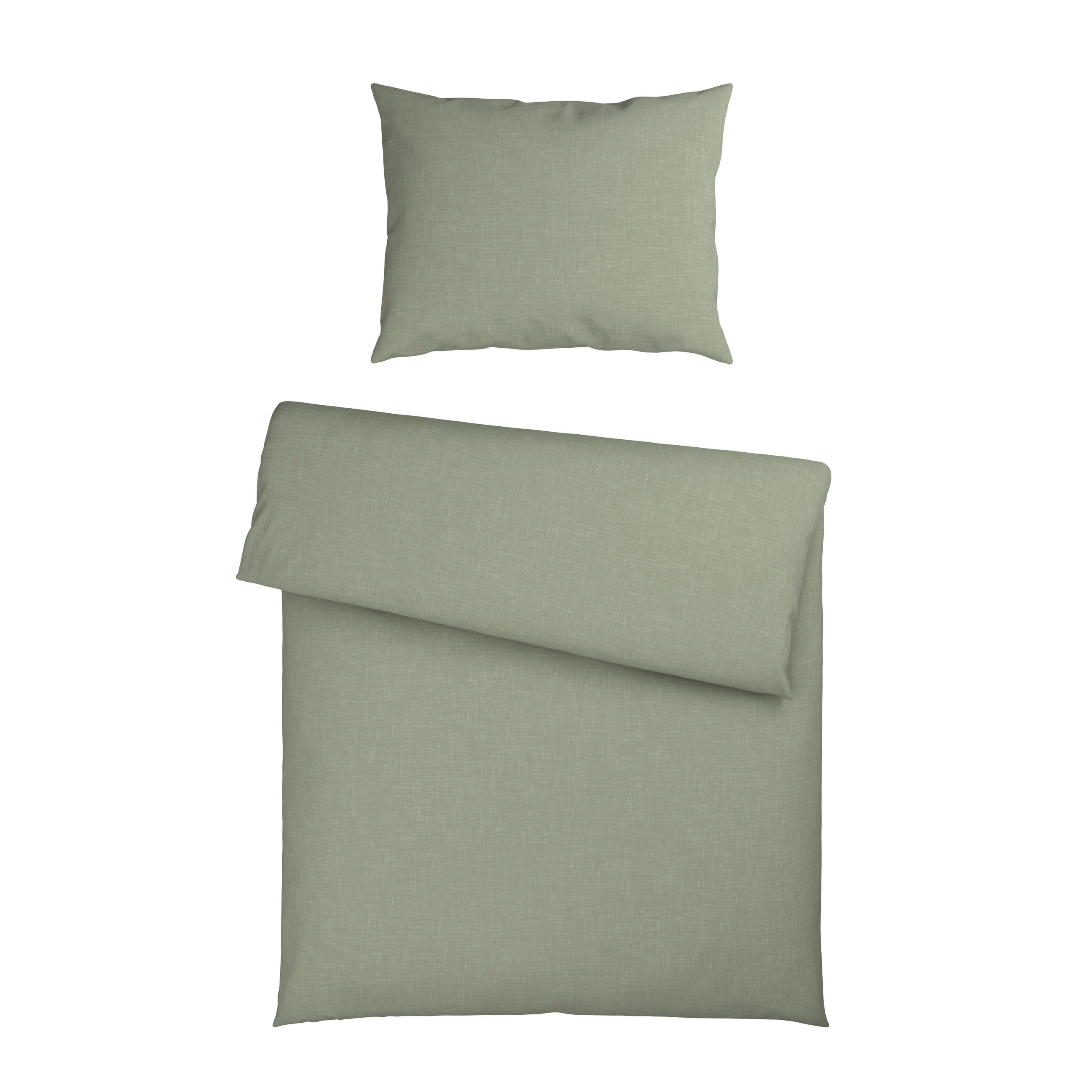 POVLEČENÍ, flanel, zelená, 140/200 cm - zelená, textil (140/200cm) - Esposa
