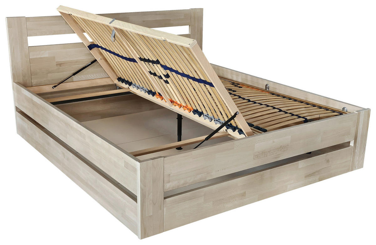 POSTEĽ, 180/200 cm,  - Basics, drevo (180/200cm) - Linea Natura