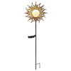 SOLARLEUCHTE - Rostfarben/Transparent, Basics, Glas/Kunststoff (24,2/81,5cm) - Globo