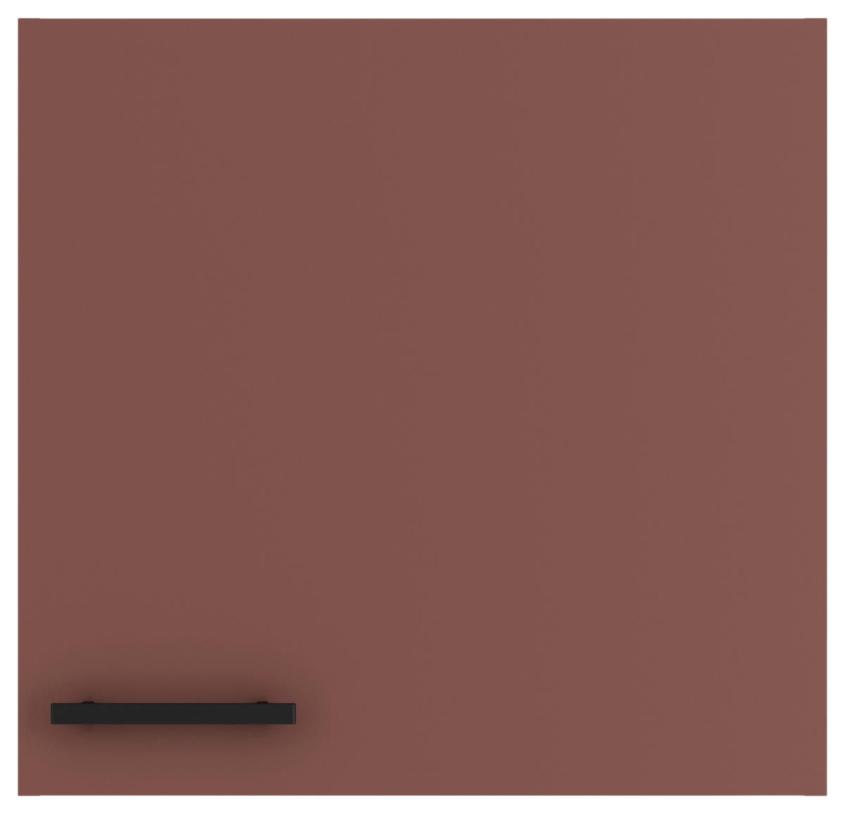 KÜCHENOBERSCHRANK 60/57,6/34,6 cm  in Rotbraun  - Rotbraun/Anthrazit, Basics, Holzwerkstoff/Metall (60/57,6/34,6cm) - Optifit