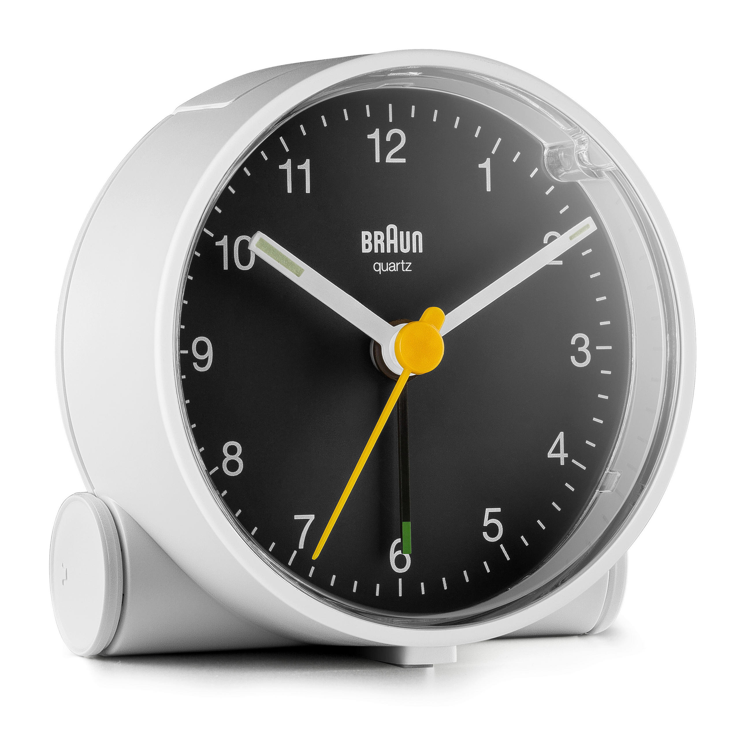 WECKER Quarzwecker Multicolor  - Multicolor, Basics, Kunststoff (6,8cm) - Braun