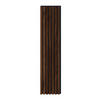 AKUSTIKPANEEL 4er-Set Nachbildung 4 Stück  - Walnussfarben, Design, Holzwerkstoff/Textil (30,5/132,5/1,8cm) - Xora