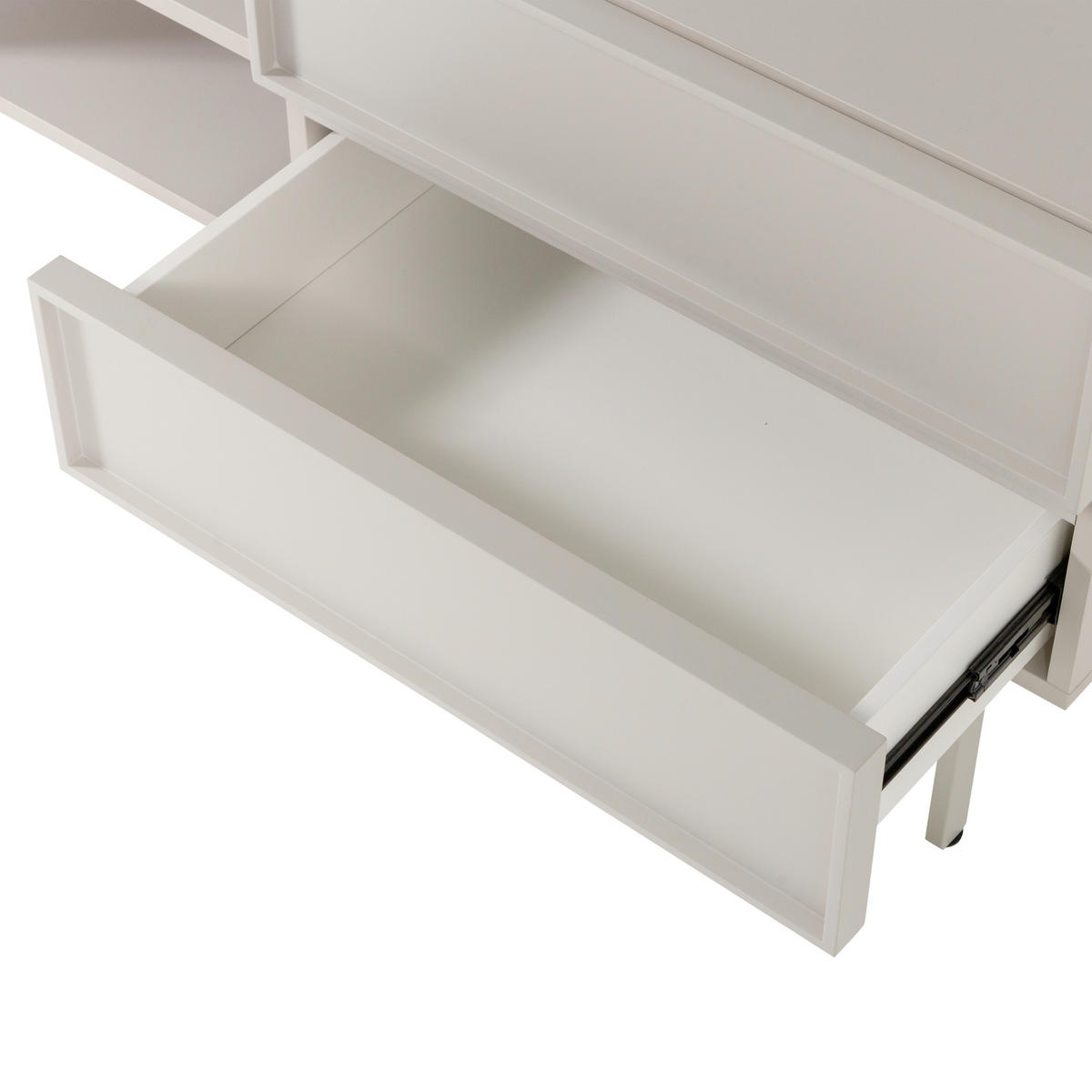 LOWBOARD TOURS 180/51/42 cm 2 Schublade(n) stehend  - Sandfarben, Design, Holzwerkstoff/Metall (180/51/42cm) - Livetastic