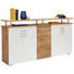 KOMMODE 178/90/38 cm - Eichefarben/Silberfarben, KONVENTIONELL, Holzwerkstoff/Kunststoff (178/90/38cm) - Boxxx KOMMODE 178/90/38 cm - Eichefarben/Silberfarben, KONVENTIONELL, Holzwerkstoff/Kunststoff (178/90/38cm) - Boxxx