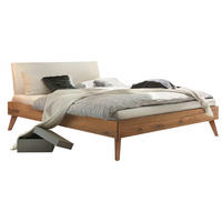 BETT 200/200 cm,  in Wildeiche,  - Wildeiche/Eichefarben, Design, Holz (200/200cm) - Hasena