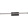 BADEZIMMER-WANDLEUCHTE 50/9,5/5,5 cm   - Schwarz, Basics, Kunststoff/Metall (50/9,5/5,5cm) - Fabas Luce