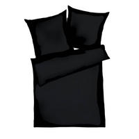 POSTELJINA 140/200 cm  BLACK  - crna, Basics, tekstil (140/200cm) - Kaeppel