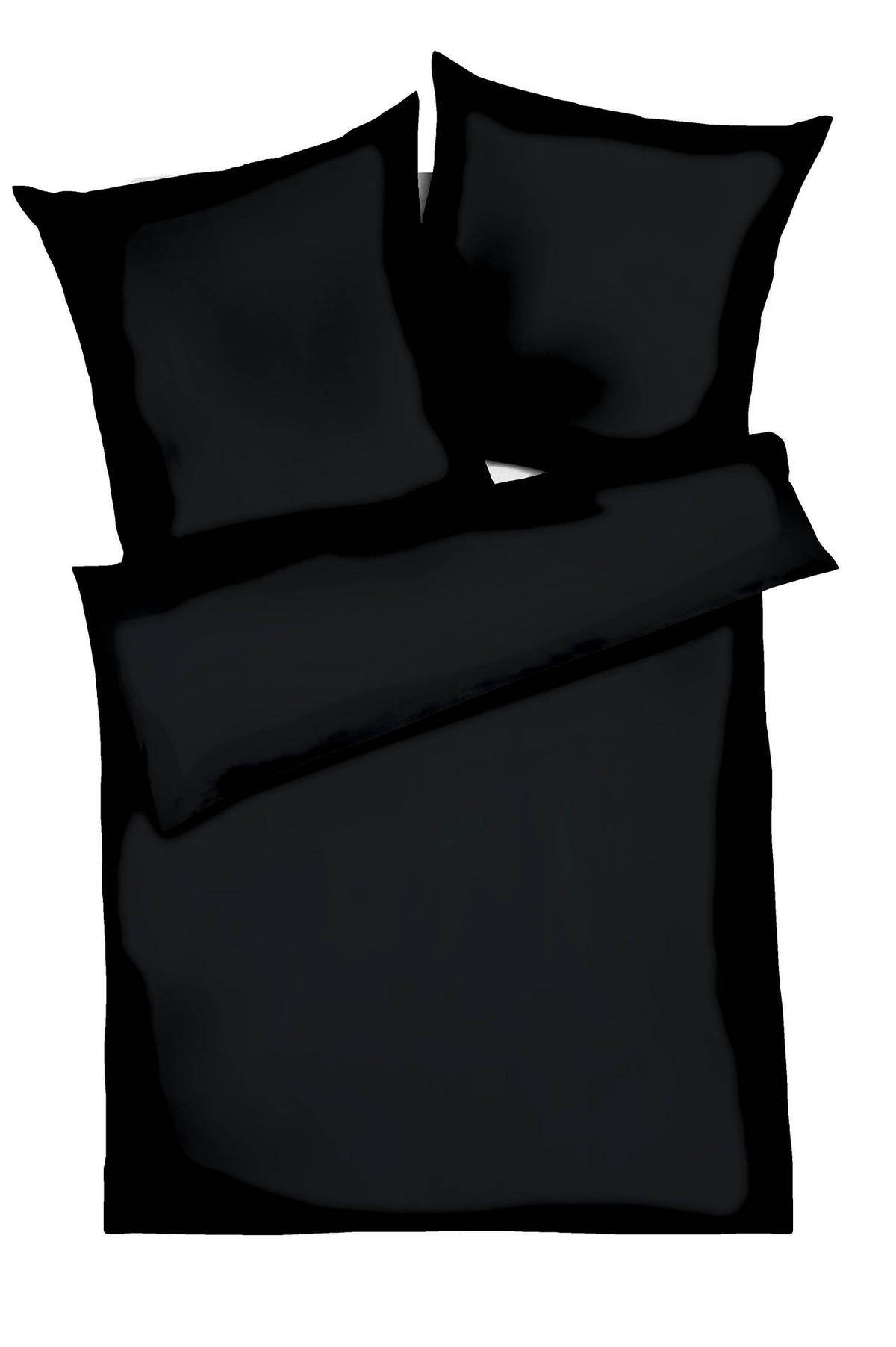 POSTELJINA 140/200 cm  BLACK  - crna, Basics, tekstil (140/200cm) - Kaeppel