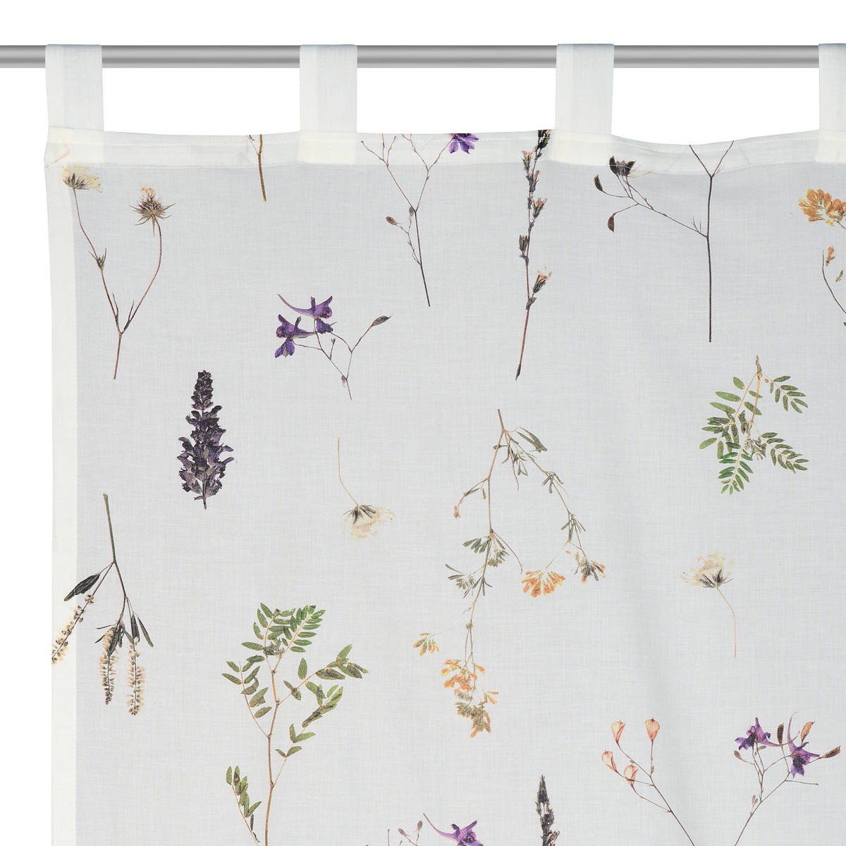 ZÁVES S PÚTKAMI, polopriehľadné,  - biela, Trend, textil (140/255cm) - Esposa