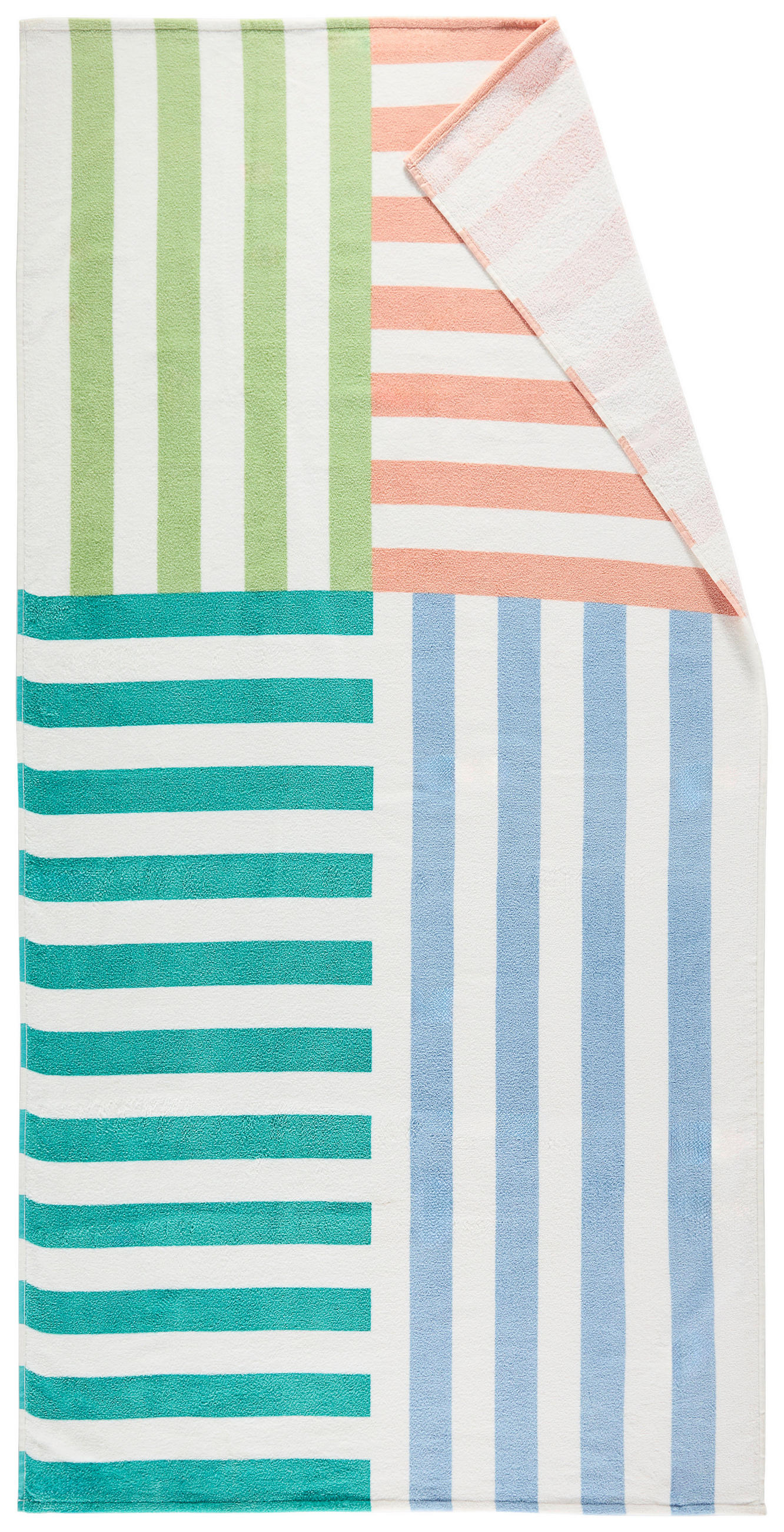 OSUŠKA NA PLÁŽ, 90/180 cm, vícebarevná - vícebarevná, textil (90/180cm) - Esposa