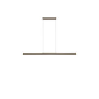 LED-HÄNGELEUCHTE 140/5,5/30-140 cm  - Sandfarben, Design, Metall (140/5,5/30-140cm) - BOPP