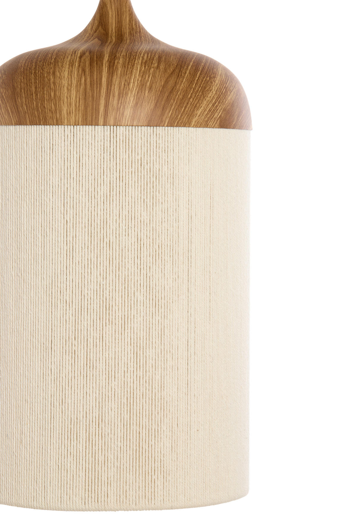 HÄNGELEUCHTE Dania 16/31/31 cm   - Creme, Design, Kunststoff/Textil (16/31/31cm) - Light & Living