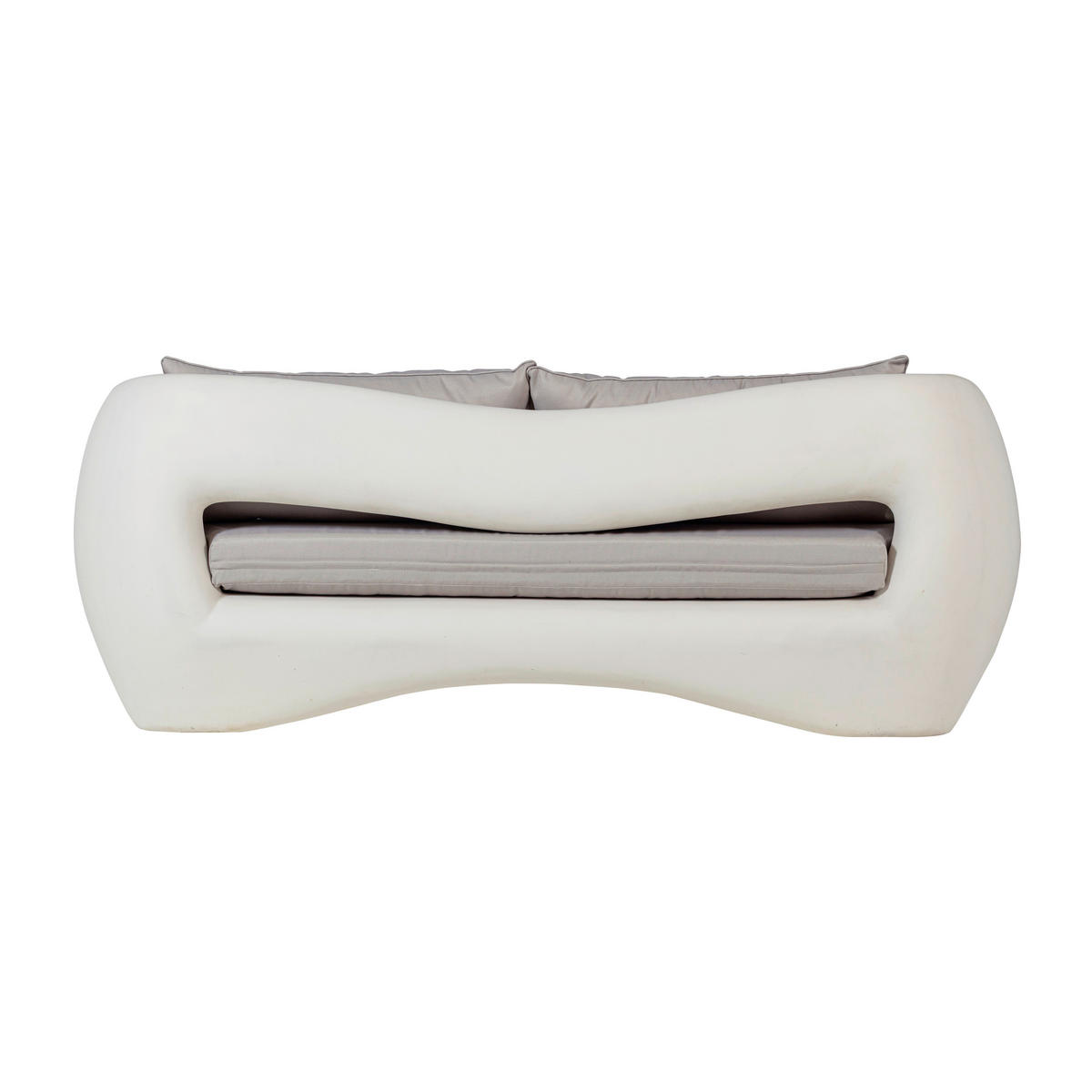 LOUNGEGARNITUR   222/83/88 cm  - Naturfarben, MODERN, Kunststoff/Textil (222/83/88cm) - Livetastic