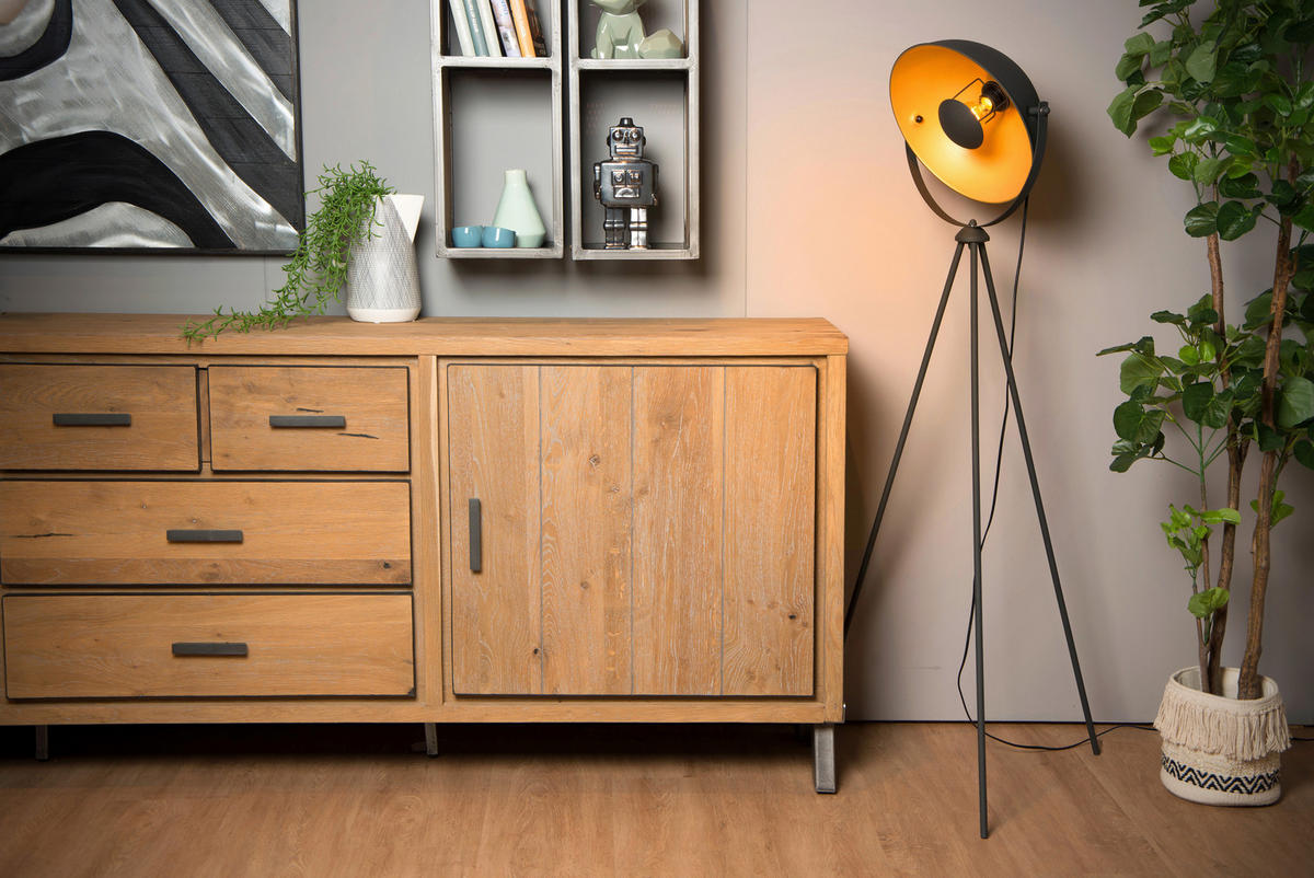 STEHLEUCHTE - Lifestyle, Metall (66.5/34.5/148cm) - Lucide
