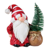 Figurină De Crăciun - alb/verde pădure, Lifestyle, plastic (13/15/7.9cm) - X-Mas