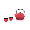 TEEKANNENSET  - Rot, Basics, Metall (800ml) - Echtwerk