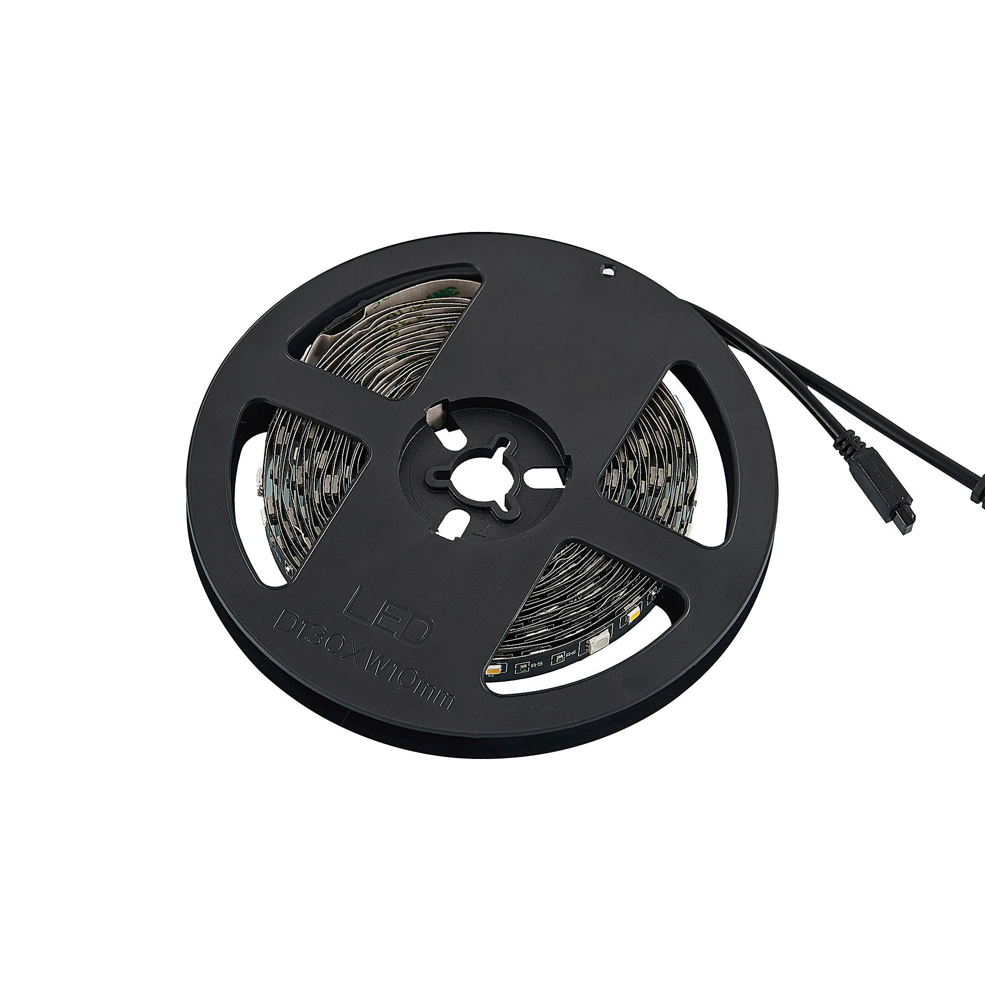 LED PÁSIK,  - čierna, Basics, plast (500/1cm)