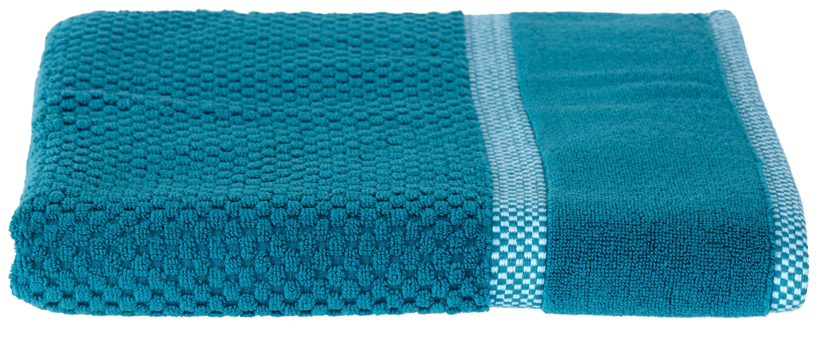 Duschtuch Rocky Baumwolle 500 G/m2 Petrol 70x140 Cm