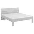 BETT 160/200 cm,  in Weiß  - Weiß, Basics (160/200cm) - Xora