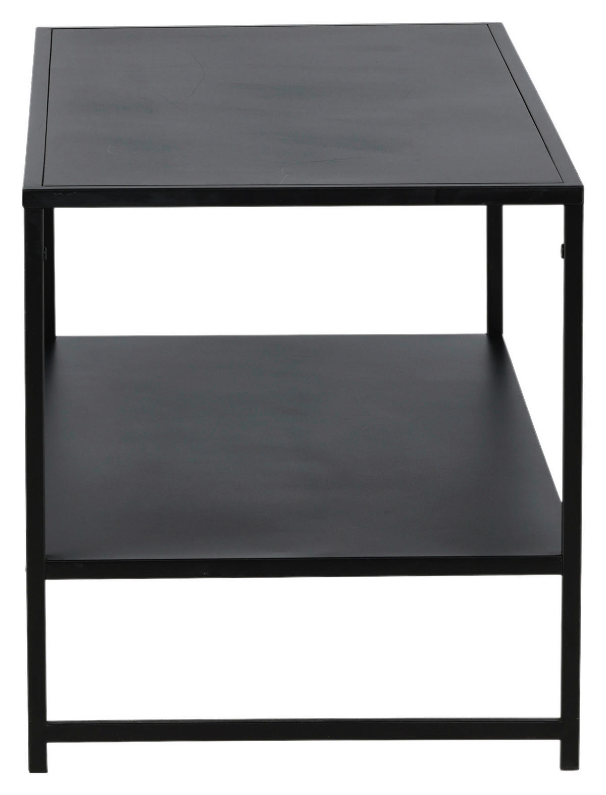 COUCHTISCH 102/43/45 cm rechteckig Schwarz  - Schwarz, Design, Metall (102/43/45cm) - Livetastic