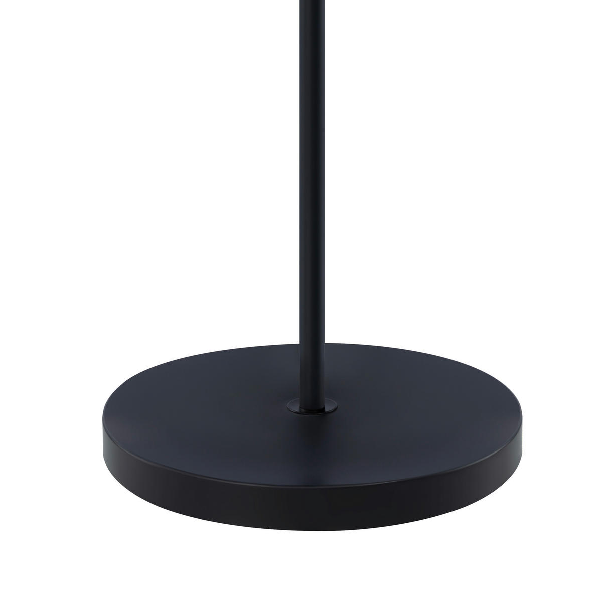 STEHLEUCHTE 40/150 cm    - Schwarz/Grau, Trend, Kunststoff/Textil (40/150cm) - Novel