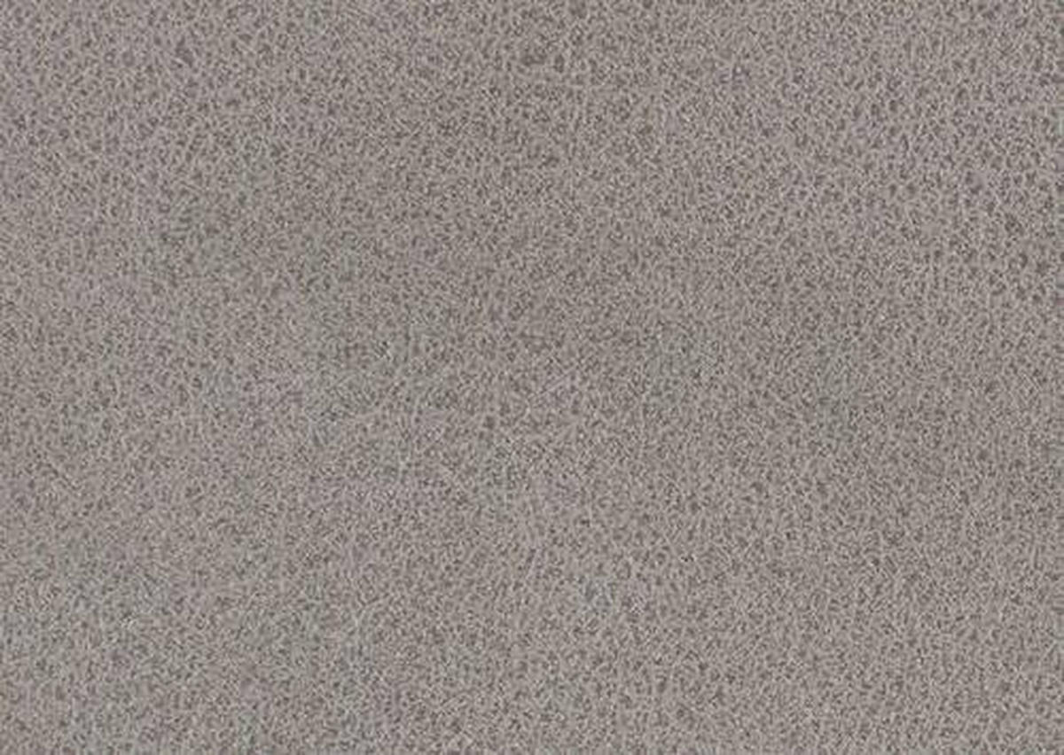 SITZGARNITUR in Mikrofaser Hellgrau  - Hellgrau/Alufarben, Konventionell, Textil/Metall (192/96/89cm) - Beldomo Comfort