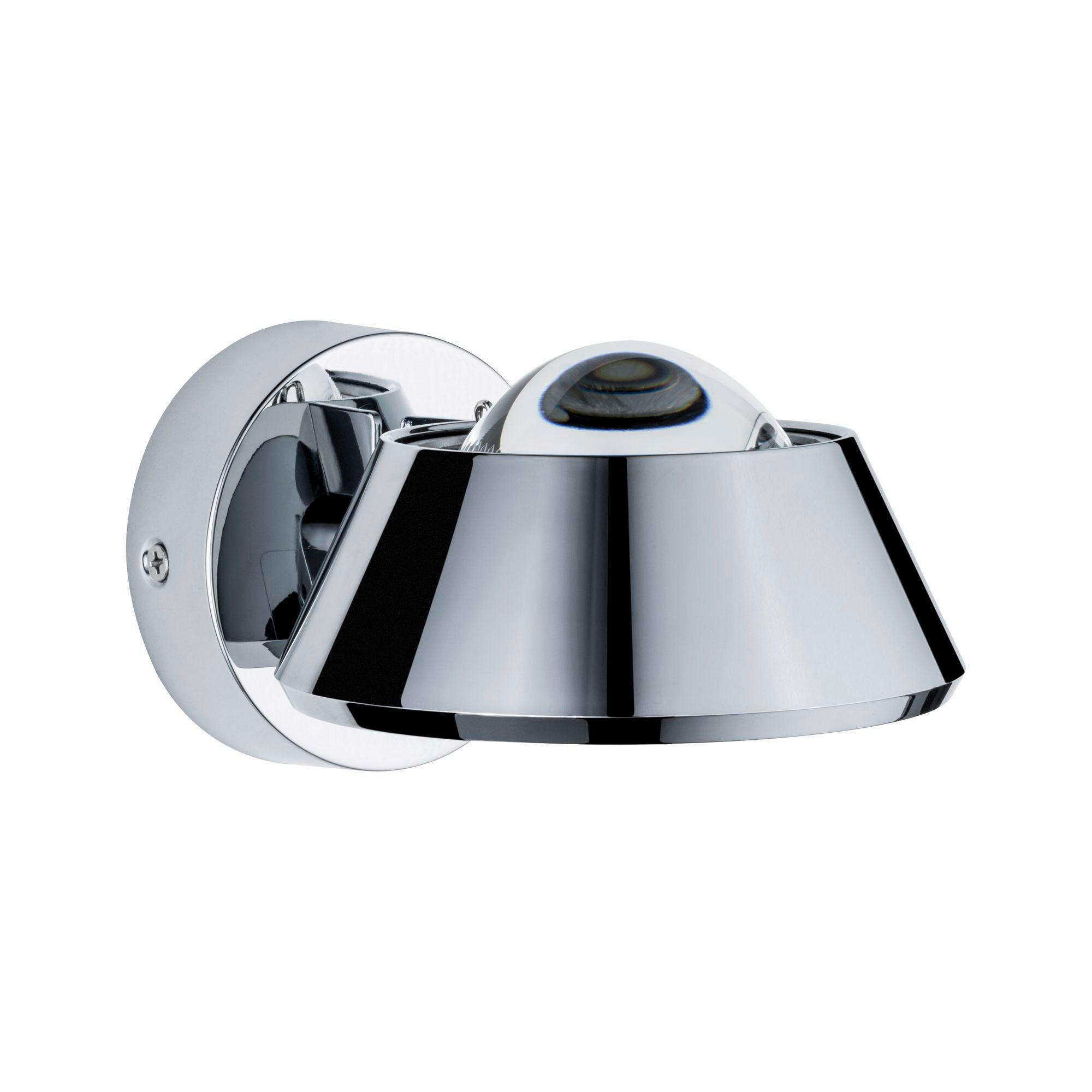 Paulmann Badezimmer-Wandleuchte Sabik Chrom 8 cm
