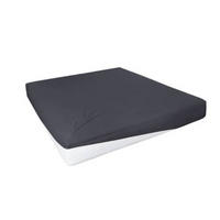 TOPPER-SPANNLEINTUCH 190/200 cm Jersey  - Anthrazit, Basics, Textil (190/200cm)