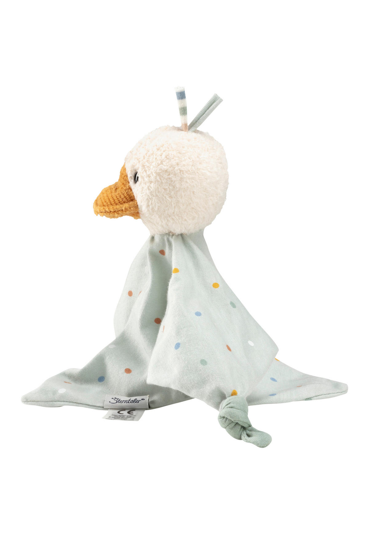 SCHMUSETUCH Edda  - Türkis, Basics, Textil (20/30/7cm) - Sterntaler