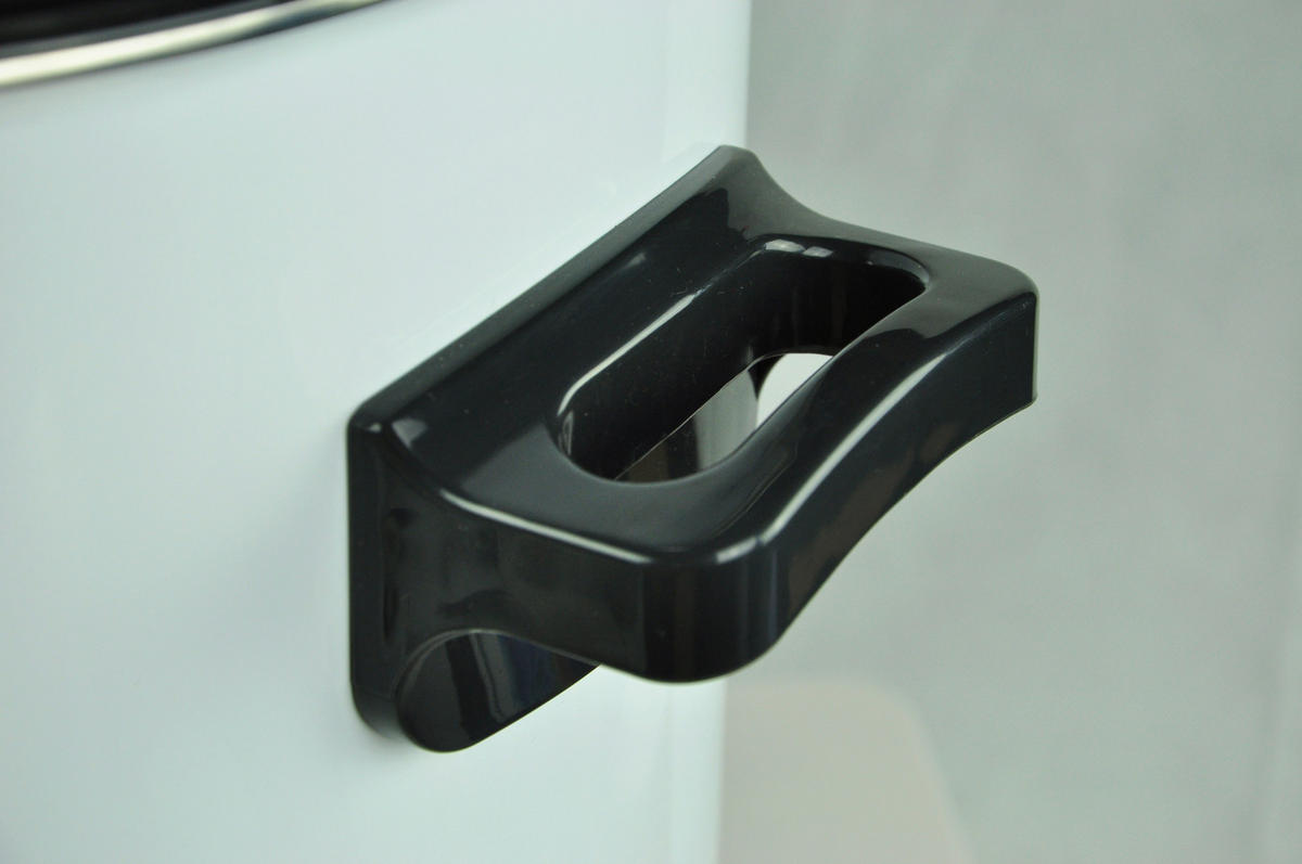 EINKOCHAUTOMAT  - Schwarz/Weiß, Basics, Kunststoff/Metall (46/48,5cm) - Atrigo