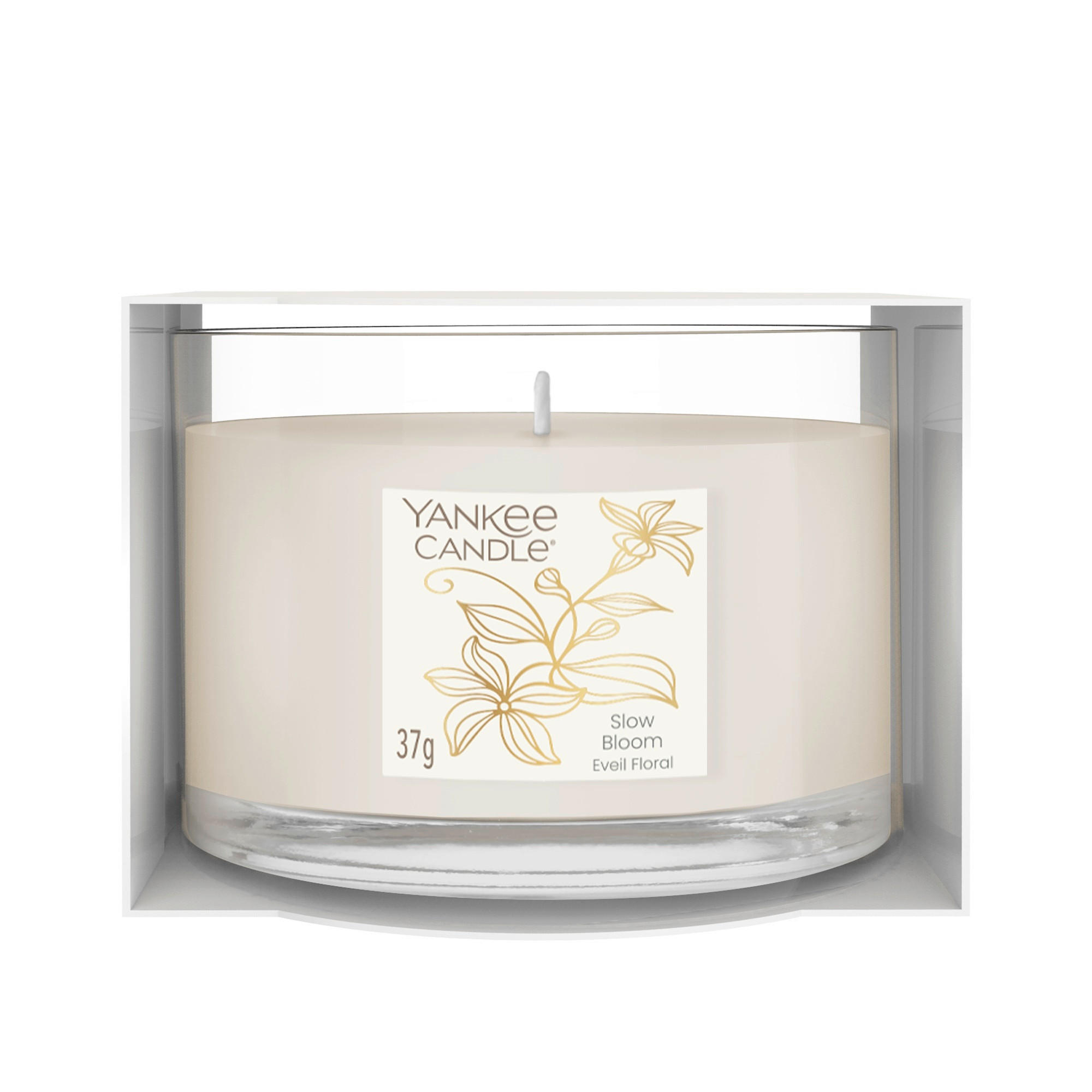 ILLATGYERTYA - fehér, Basics, paraffin (5.5/4.5/5.5cm) - Yankee Candle