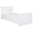 BETT Kiefer massiv 90/200 cm - Weiß, LIFESTYLE, Holz (90/200cm) - Carryhome BETT Kiefer massiv 90/200 cm - Weiß, LIFESTYLE, Holz (90/200cm) - Carryhome