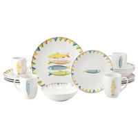 KOMBISERVICE Sardinhas 16-teilig  - Multicolor, Basics, Keramik - Creatable