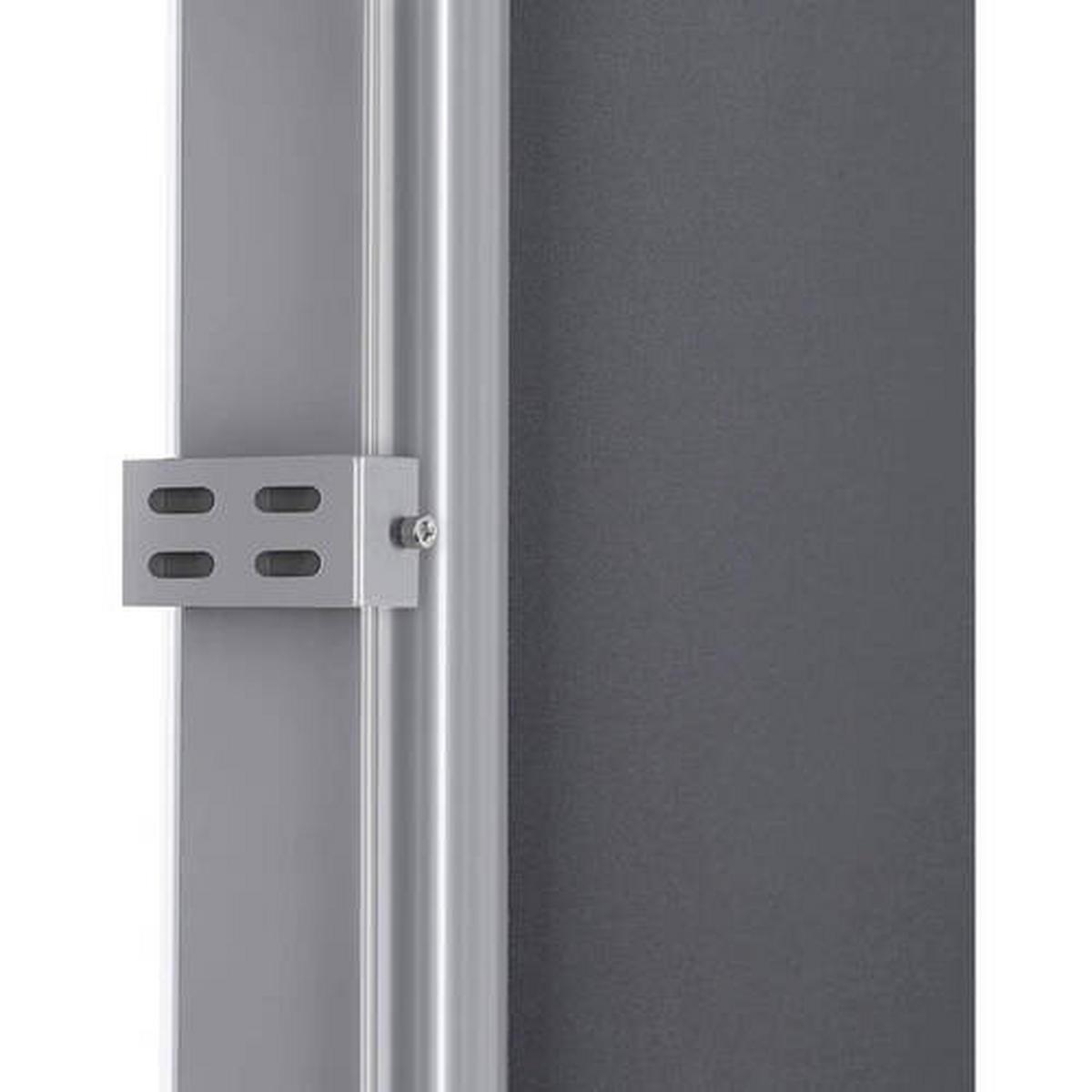 MARKISE - Anthrazit/Alufarben, Basics, Textil/Metall (350/160cm) - Modante