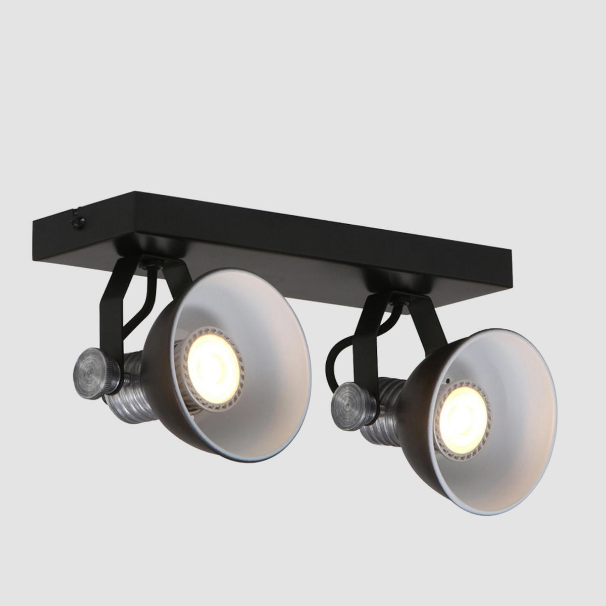 DECKENSPOTS - Schwarz, Trend, Metall (13/16/32cm)