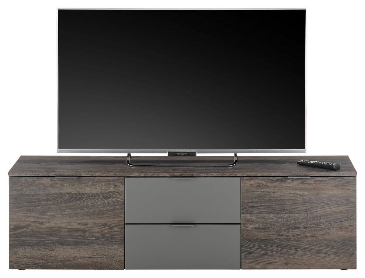 TV-BÄNK 150/42/38 cm  - grå, Lifestyle, trämaterial/plast (150/42/38cm) - MID.YOU