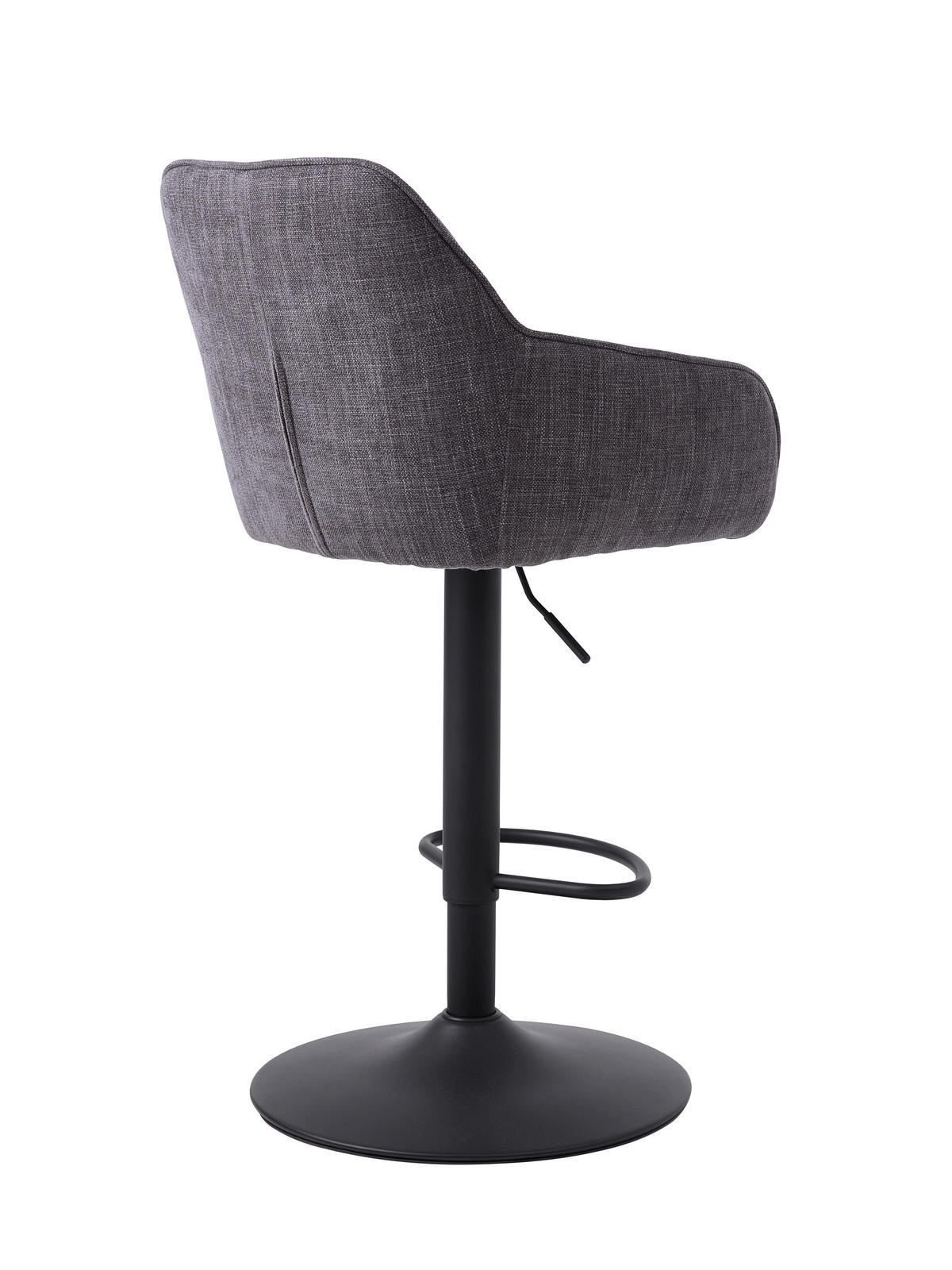 BARPALL SET i grafitfärgad  - grafitfärgad/svart, Modern, metall/textil (51/95,5-110/53cm) - Livetastic