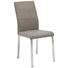 STUHL in Metall, Textil Taupe, Edelstahlfarben - Taupe/Edelstahlfarben, Design, Textil/Metall (44/98/65cm) - Novel STUHL in Metall, Textil Taupe, Edelstahlfarben - Taupe/Edelstahlfarben, Design, Textil/Metall (44/98/65cm) - Novel