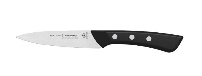UNIVERSALMESSER Solutta 10 cm  - Schwarz, Basics, Metall (10cm)